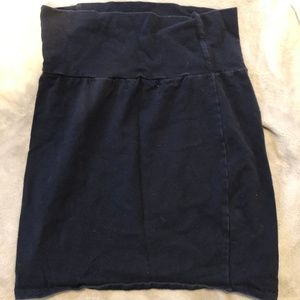 Basic Blue Bodycon Skirt